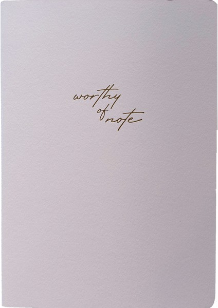 Worthy Of Note • Çizgili Not Defteri modelleri