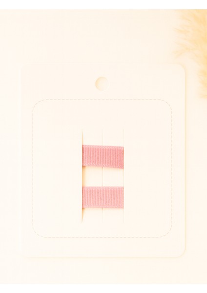 Pastel Nane Fiyonk Klipsli Toka - 2'li Set fiyatları