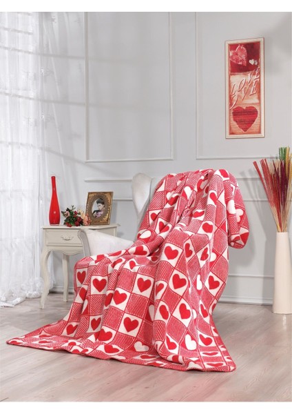 Valentines Tek Kişilik Battaniye 160X200 cm