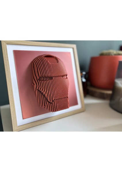CRAFTSY3D Iron Man Katmanlı Heykel – 3D Baskı Dekoratif Masaüstü Koleksiyon Ürünü fiyatları
