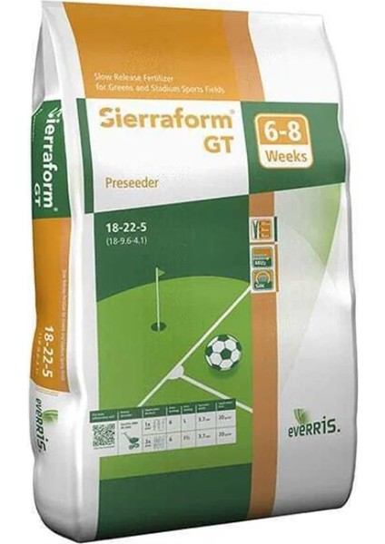 Sierraform 18-22-5 Çim Gübresi (20 Kg)
