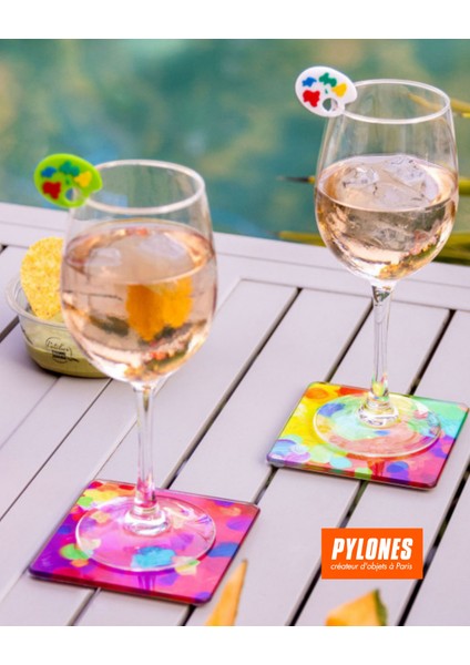 4'lü Bardak Altlığı Seti | Sous Verre - Palette fırsatları