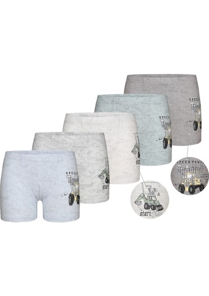5'li Erkek Çocuk Boxer