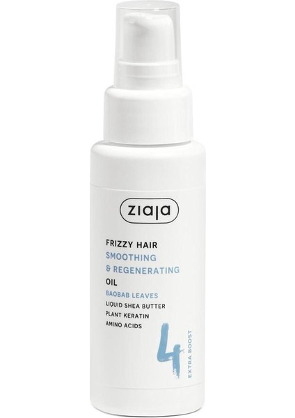 Elektriklenmeye Karşı Onarıcı ve Düzleştirici Saç Yağı – Baobab Yaprağı ve Shea Yağı 50 ml