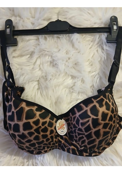 Dolgusuz Balenli, 85 Beden, Yeni Leopar Desenli Sütyen fiyatları