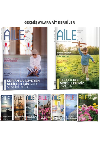 Semerkand Aile Aylık Aile Dergisi - 12 aylık Posta aboneliği fiyatları