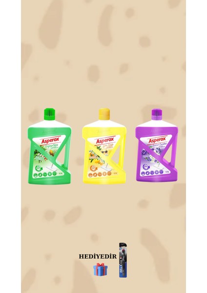 Menekşe&yasemin -Çam Sandal Ağacı&müge Çiçeği Portakal&limon Çiçeği 2500 ml Hediyeli