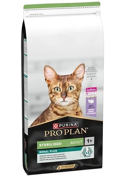 Renal Plus Hindi Etli Kısırlaştırılmış Kedi Maması 14 kg