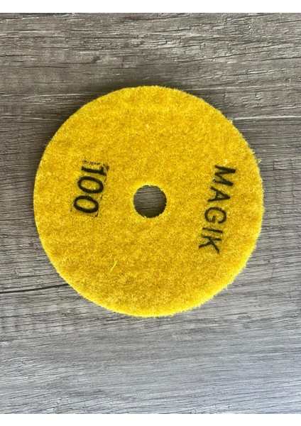 Granit, Mermer Zımpara Düzleştirme ve Parlatma Pedi 3ADET(50-100-200) 100 mm fırsatları