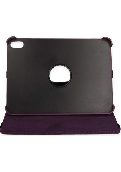 CPT83 iPad 2022 10.9 (10.nesil) Kılıf 360 Tablet Deri Kılıf - Mürdüm modelleri
