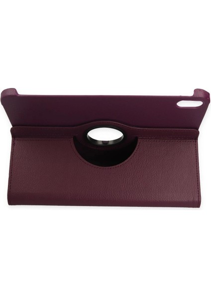 CPT83 iPad 2022 10.9 (10.nesil) Kılıf 360 Tablet Deri Kılıf - Mürdüm fırsatları