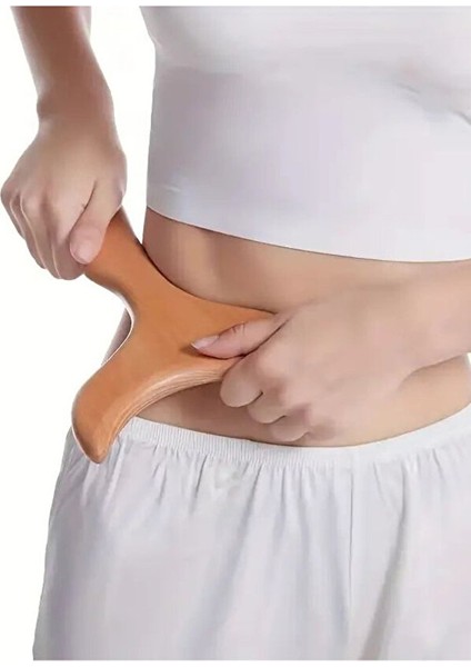 Selülit Giderici Ahşap Lenf Drenaj Masaj Aleti %100 Doğal indirimleri