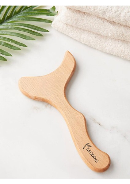 Selülit Giderici Ahşap Lenf Drenaj Masaj Aleti %100 Doğal fiyatları