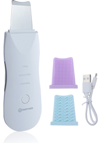 Ultrasonik Yüz Temizleme Cihazı Scrubber | Siyah Nokta Akne Peeling Lifting Nemlendirme Aleti fiyatları