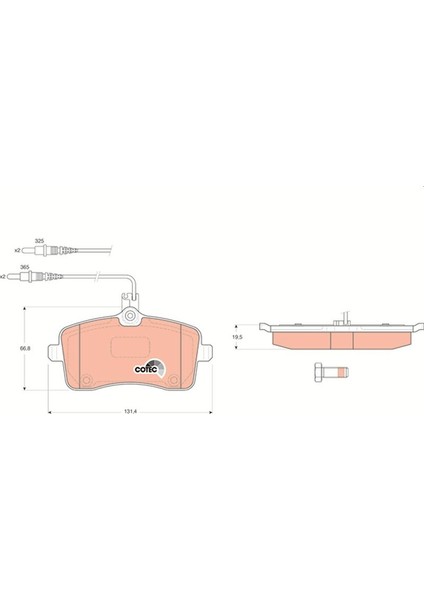 GDB1594 Ön Balata P407 Sw 1.6 2.0 Hdı 2.0 1.8 16V 110 Fap 05/04 > 4254.22-4253.47-4252.77-4253.35