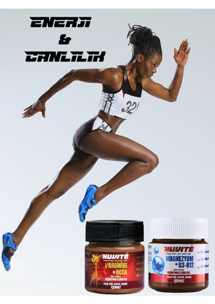 Aktif Yaşam Paketi – MAGNEZYUM+D3+B12 & L'arginine Bcaa | Şeker Ilavesiz Fonksiyonel Çikolata