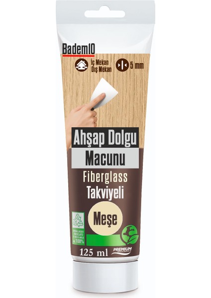 Ahşap Parke Tamir Macunu Meşe Renk Mobilya Masa Dolgu Çatlak Çizik Giderici 125 ml Kullanıma Hazır indirimleri