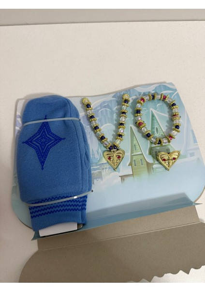 Frozen Anna Aksesuar Set Yeniyıl Hediyesi modelleri