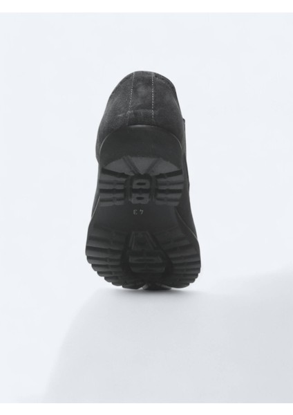 Antrasit Süet Smart Casual Ayakkabı