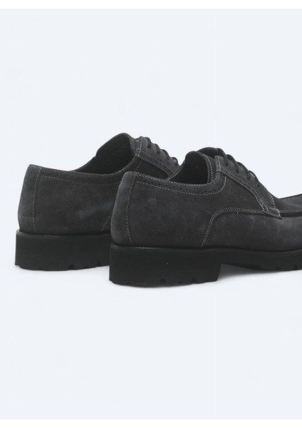 Antrasit Süet Smart Casual Ayakkabı
