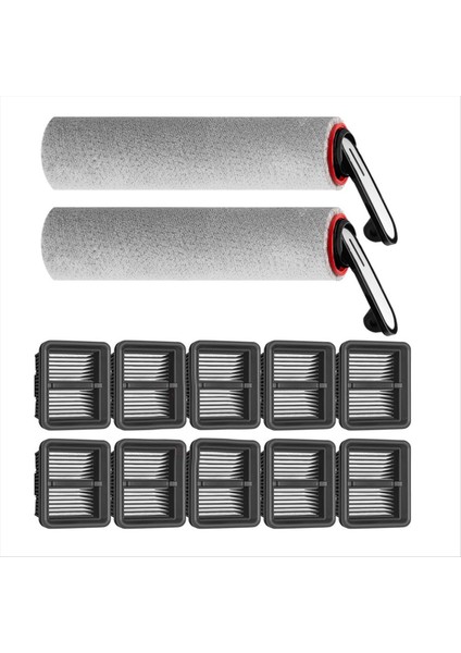 Dreame H15 Pro Robotlu Süpürge Parçası Aksesuarları Için Fit Fırça Filtre Robotlu Süpürge Seti Sarf Malzemesi (Yurt Dışından)