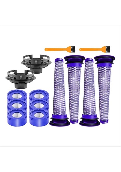 Dyson V7 V8 Absolute Animal Akülü Elektrikli Süpürgeler Parça Değiştirme Filtre Motoru Arka Kapak Için Hepa Filtreler ve Ön Filtreler (Yurt Dışından)
