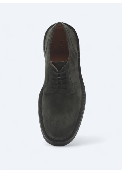 Haki Süet Smart Casual Ayakkabı