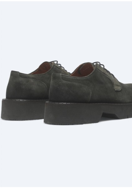 Haki Süet Smart Casual Ayakkabı