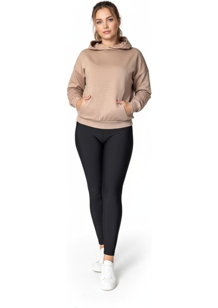 Oversize Kanguru Cepli Kapüşonlu Sweatshirt modelleri