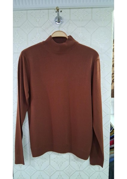 Erkek Ince Yarım Balıkçı Yaka Triko Kazak fiyatları