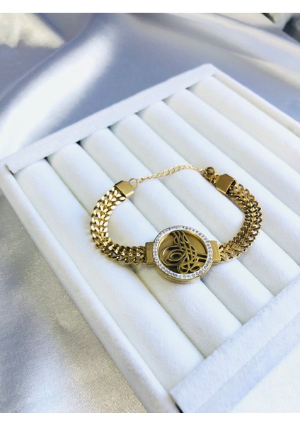 Tuğralı Kalın Zincir Bileklik fırsatları