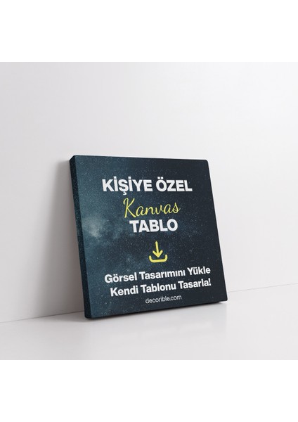 Kişiye Özel Kanvas Tablo Baskı Kare
