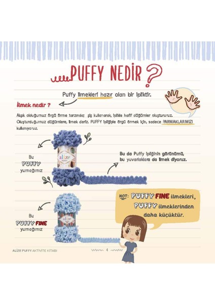 ( 5 Adet ) Puffy El Örgü Ipliği 5'li Paket - 56 Kırmızı - 100 Gr. 9 Mt. Parmak Örgü Ipi