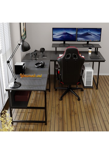 200-S L Masa, Oyun Masası, L-Tipi Bilgisayar Masası fırsatları