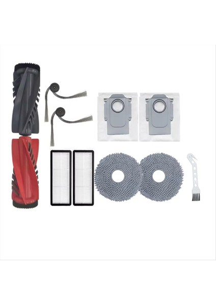 Roborock Qrevo C / Curv / Curvc / Edge / Edgec / 5AE / S5V Süpürme Ana Yan Fırça Paspas Filtresi Toz Torbaları (Yurt Dışından)