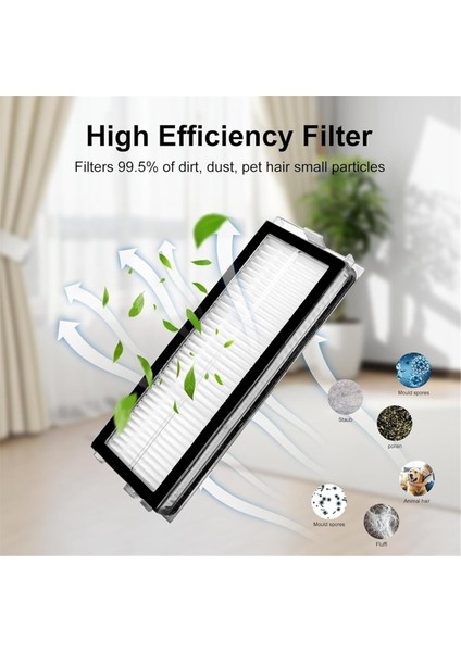 26 Adet Roborock Qv 35A / Qv 35S / Qr 798 / Qr 598 Yedek Parçalar Vakum Fırçası Hepa Filtre Paspas Bezi Toz Torbası (Yurt Dışından) indirimleri