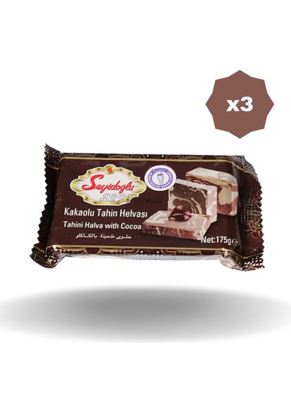 Seyıdoglu Kakaolu Tahın Helva 175 gr - (3 Adet)