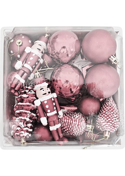 Yılbaşı Ağaç Süsleme Seti 24 Parça