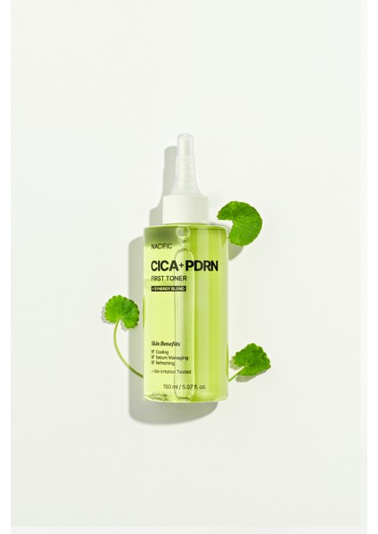 NACIFIC Cica PDRN First Toner 150 ml , Cilt Bariyeri Güçlendirme + Nemlendirici Tonik