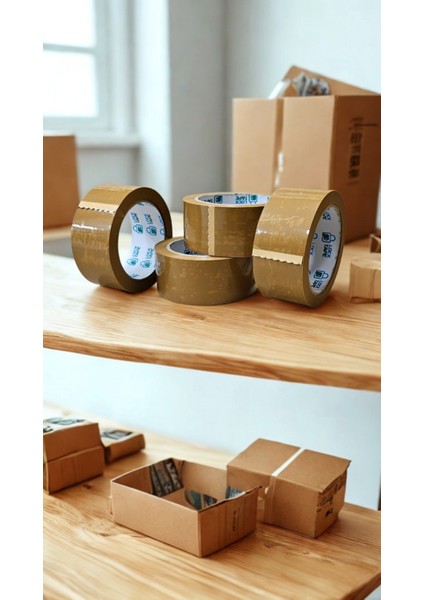 45MM Kahve Rengi Koli Bandı - Hotmelt - Extra Güçlü Yapışma fiyatları