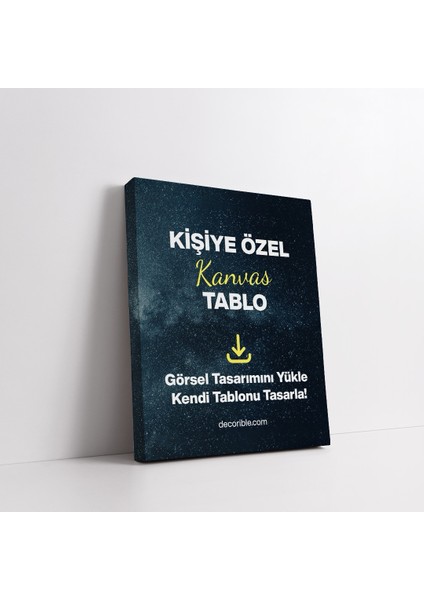 Kişiye Özel Kanvas Tablo Baskı Dikey
