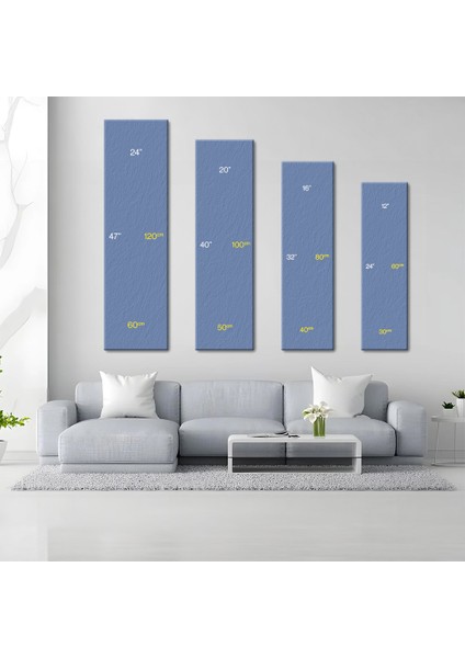 Kişiye Özel Kanvas Tablo Baskı Panoramik Dikey fiyatları