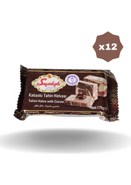 Seyıdoglu Kakaolu Tahın Helva 175 gr - (12 Adet)