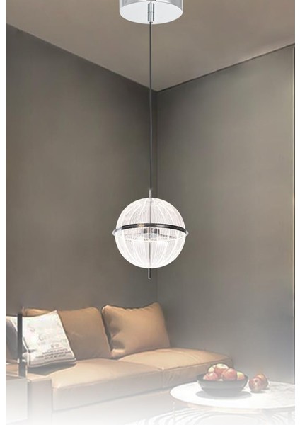 8265-1 Krom LED Avize fiyatları