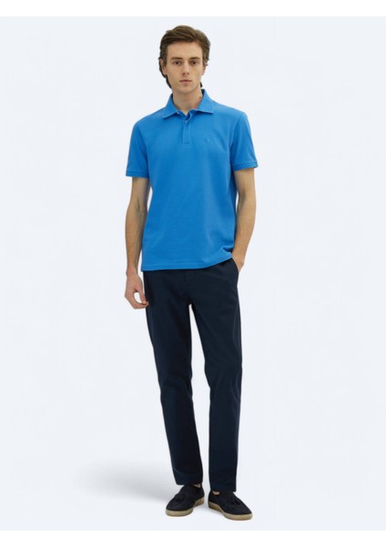 Saks Düz Polo Yaka %100 Pamuk T-Shirt modelleri