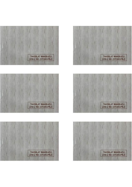 Dilman 2/50 Otokopili Tahsilat Makbuzu 2 Nüsha Ürün Kodu: 4015 - 6 Adet