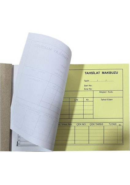 Dilman 2/50 Otokopili Tahsilat Makbuzu 2 Nüsha Ürün Kodu: 4015 - 6 Adet modelleri