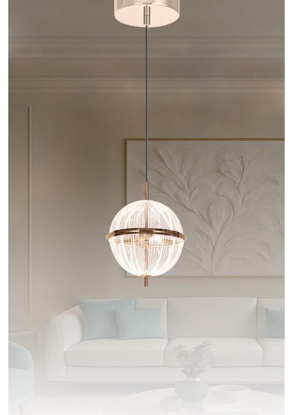 8265-1 Gold LED Avize fiyatları