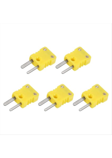 Mini Tip K Termokupl Konnektörü Erkek Fiş Adaptörü Sıcaklık 120 ℃ (248 ℉) Termokupl Sensör Probları Için (Yurt Dışından)