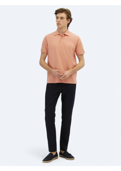 Somon Düz Polo Yaka %100 Pamuk T-Shirt modelleri